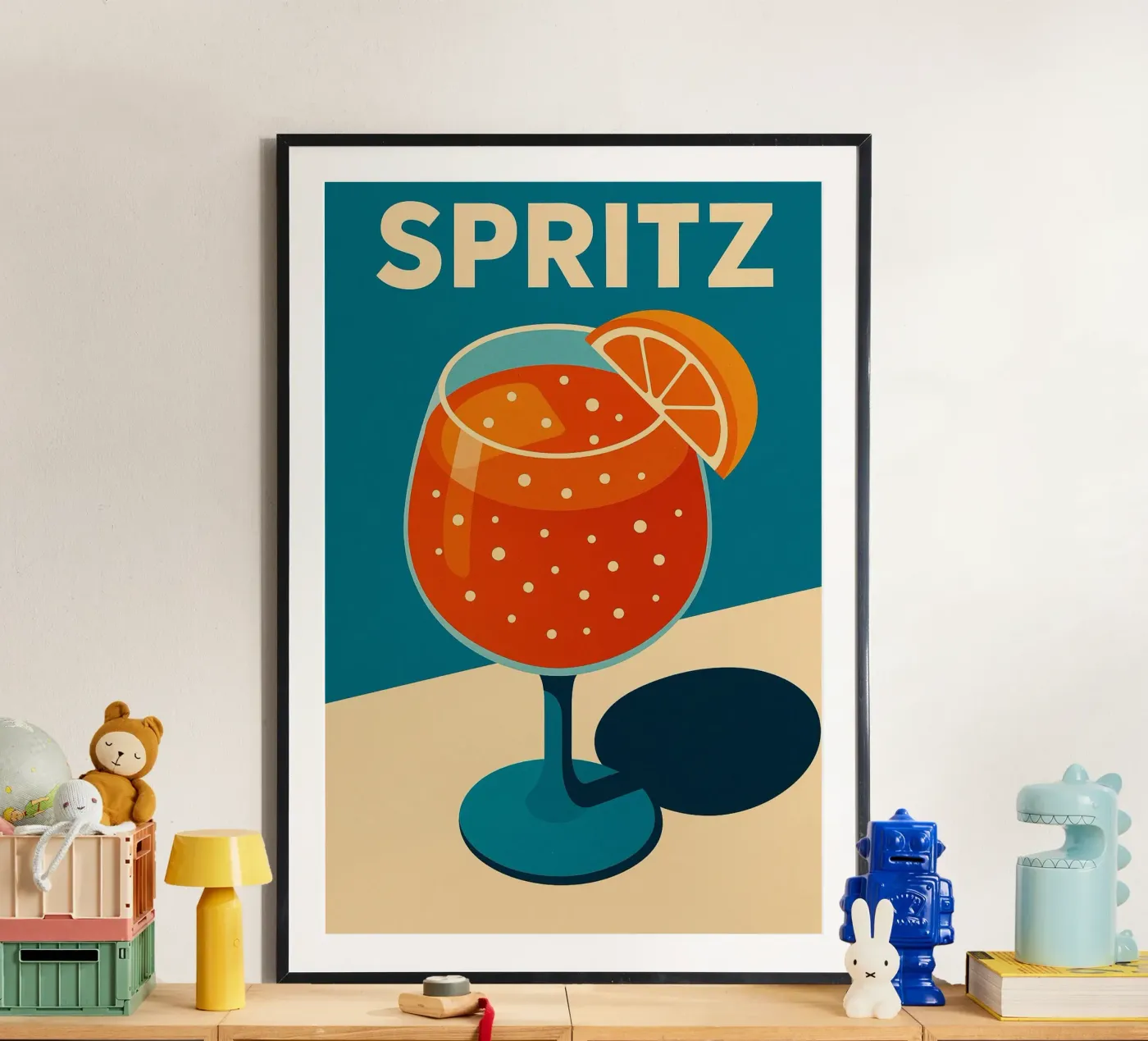 Spritz vitaminé poster da Boissons - Affiches & posters - Retro