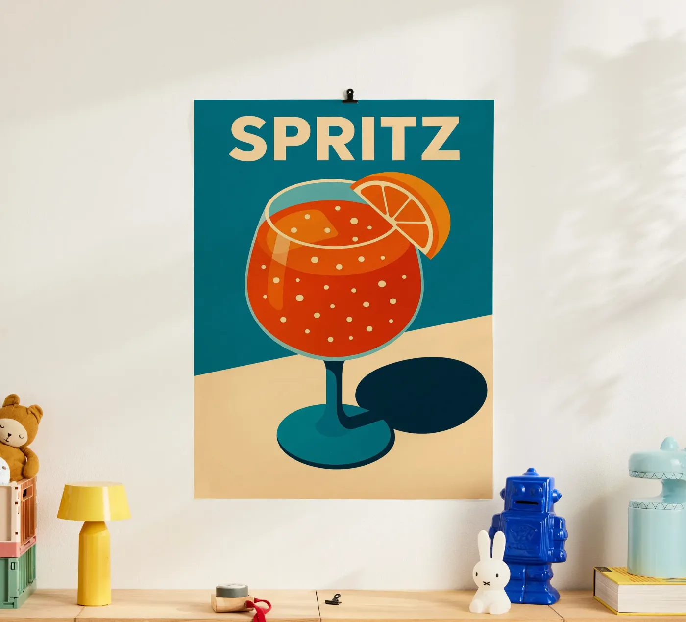 Spritz vitaminé poster da Boissons - Affiches & posters - Retro