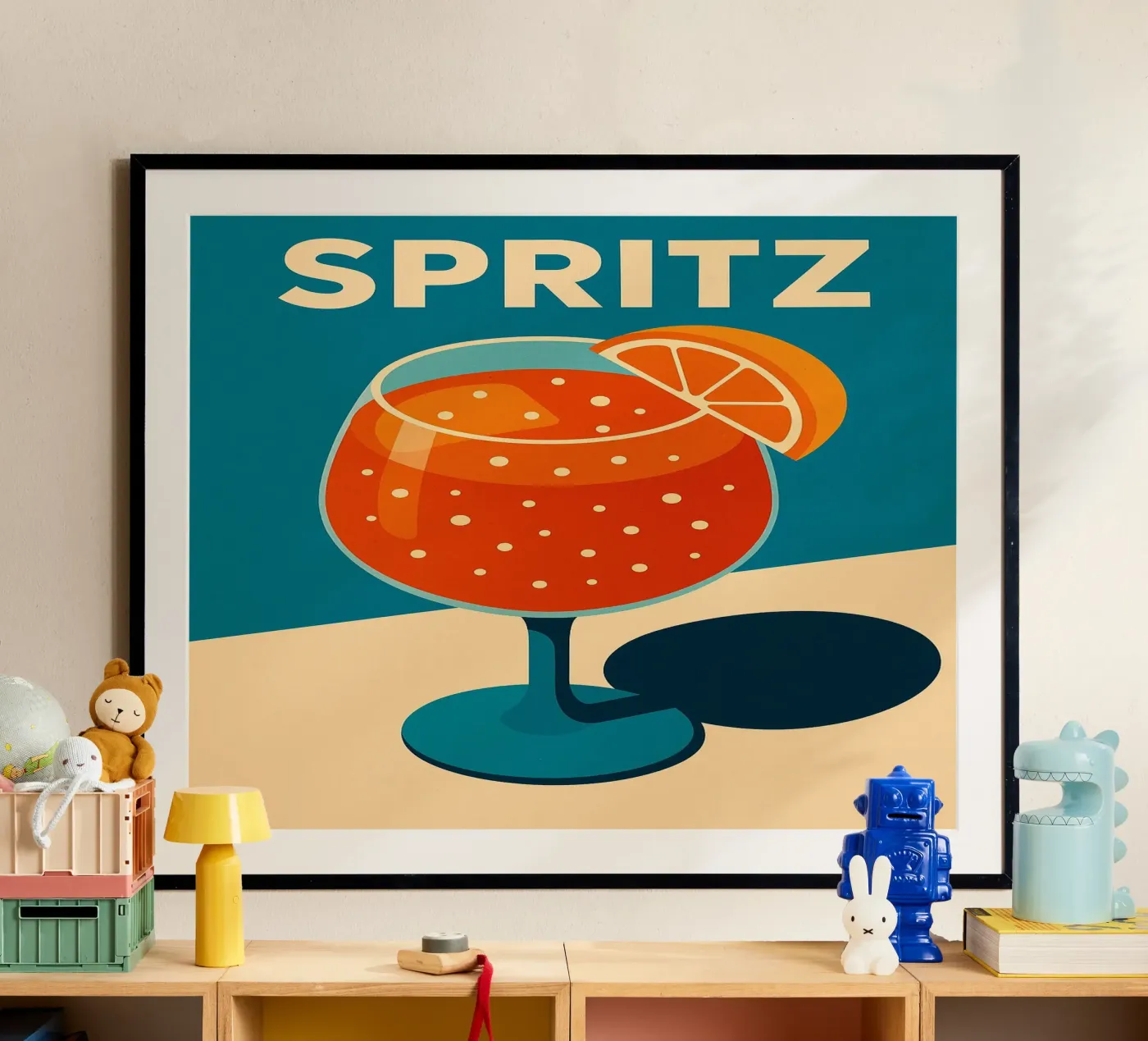 Spritz vitaminé poster da Boissons - Affiches & posters - Retro