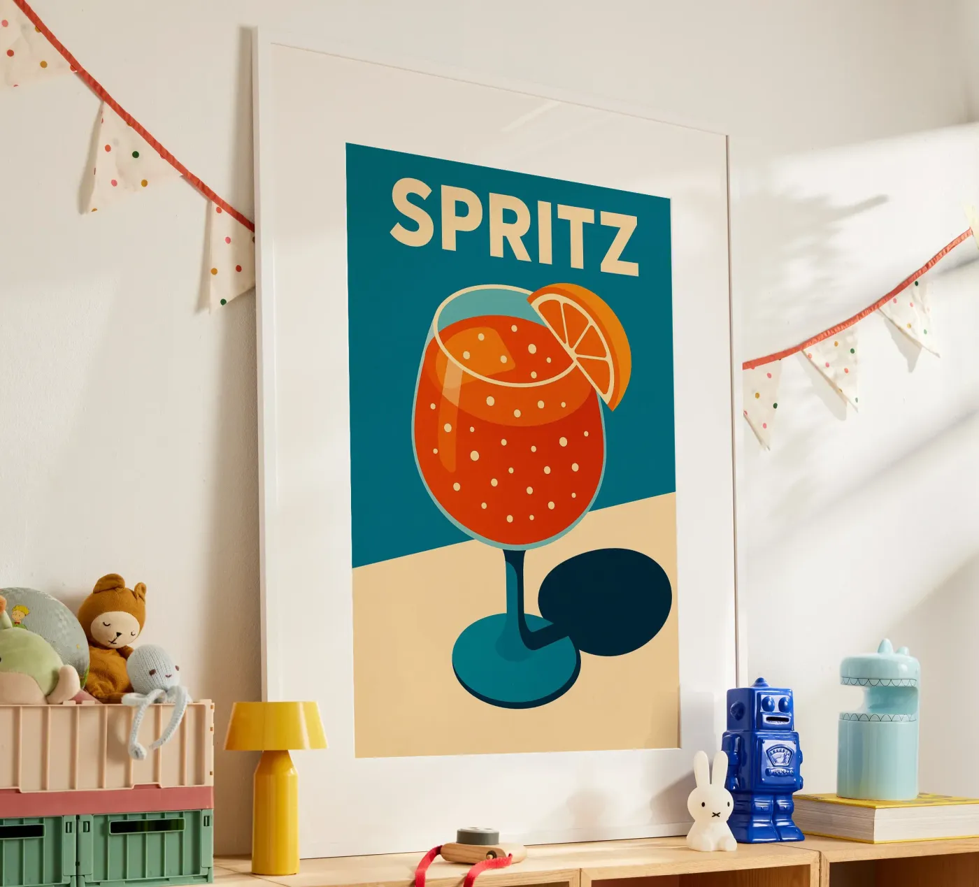 Spritz vitaminé poster da Boissons - Affiches & posters - Retro