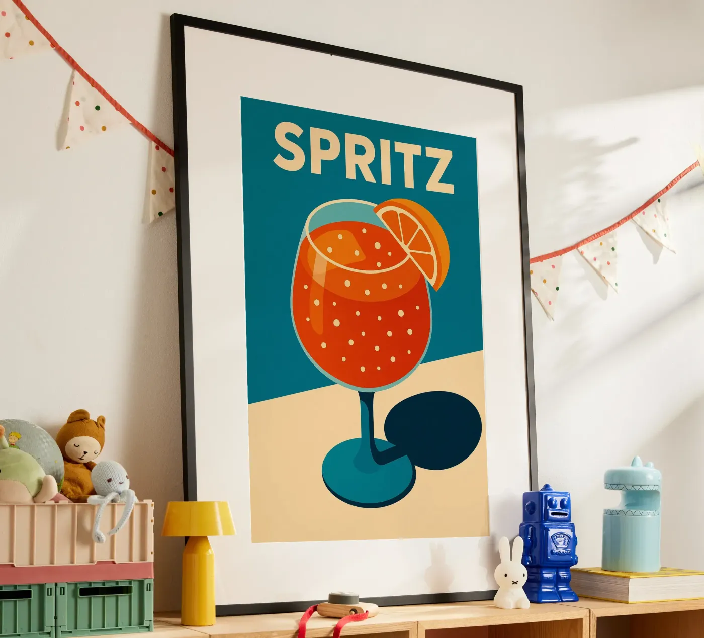 Spritz vitaminé poster da Boissons - Affiches & posters - Retro
