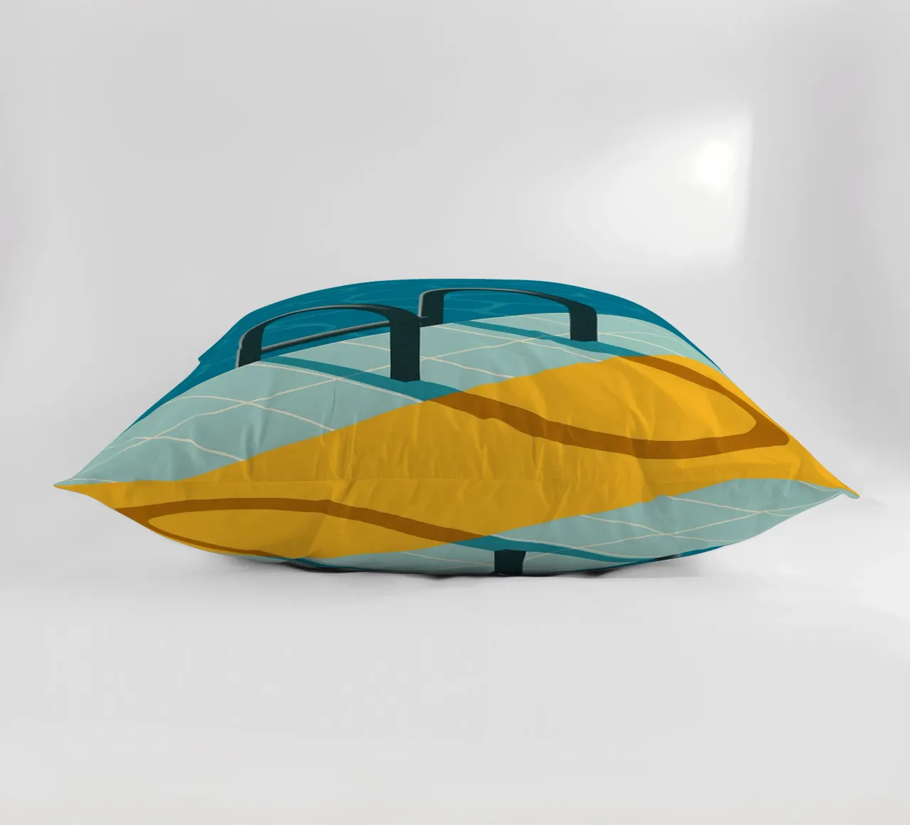 Immersione grafica cuscino da JETLAG | affiches voyage