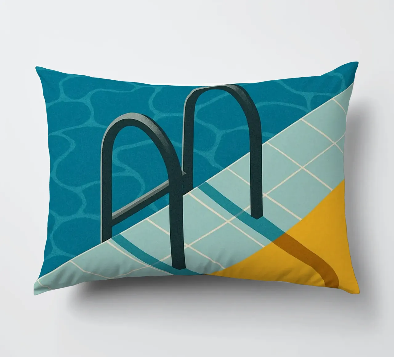 Immersione grafica cuscino da JETLAG | affiches voyage