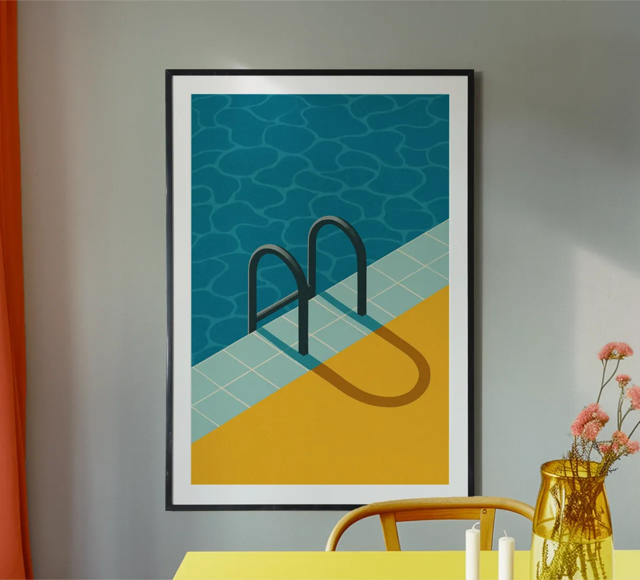 Immersione grafica carta hahnemühle da JETLAG | affiches voyage