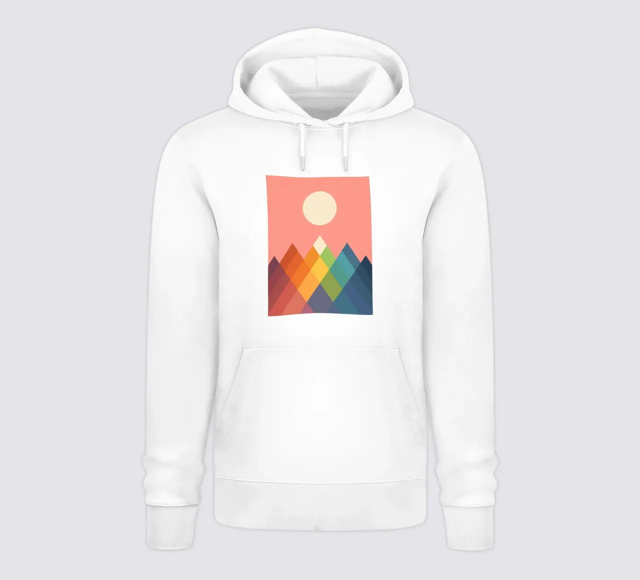 Rainbow Peak felpa con cappuccio da Alana Gallerie