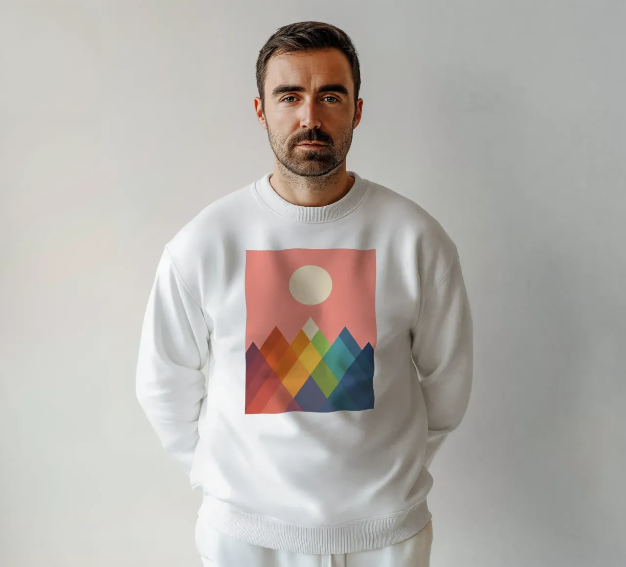 Rainbow Peak felpa da Alana Gallerie