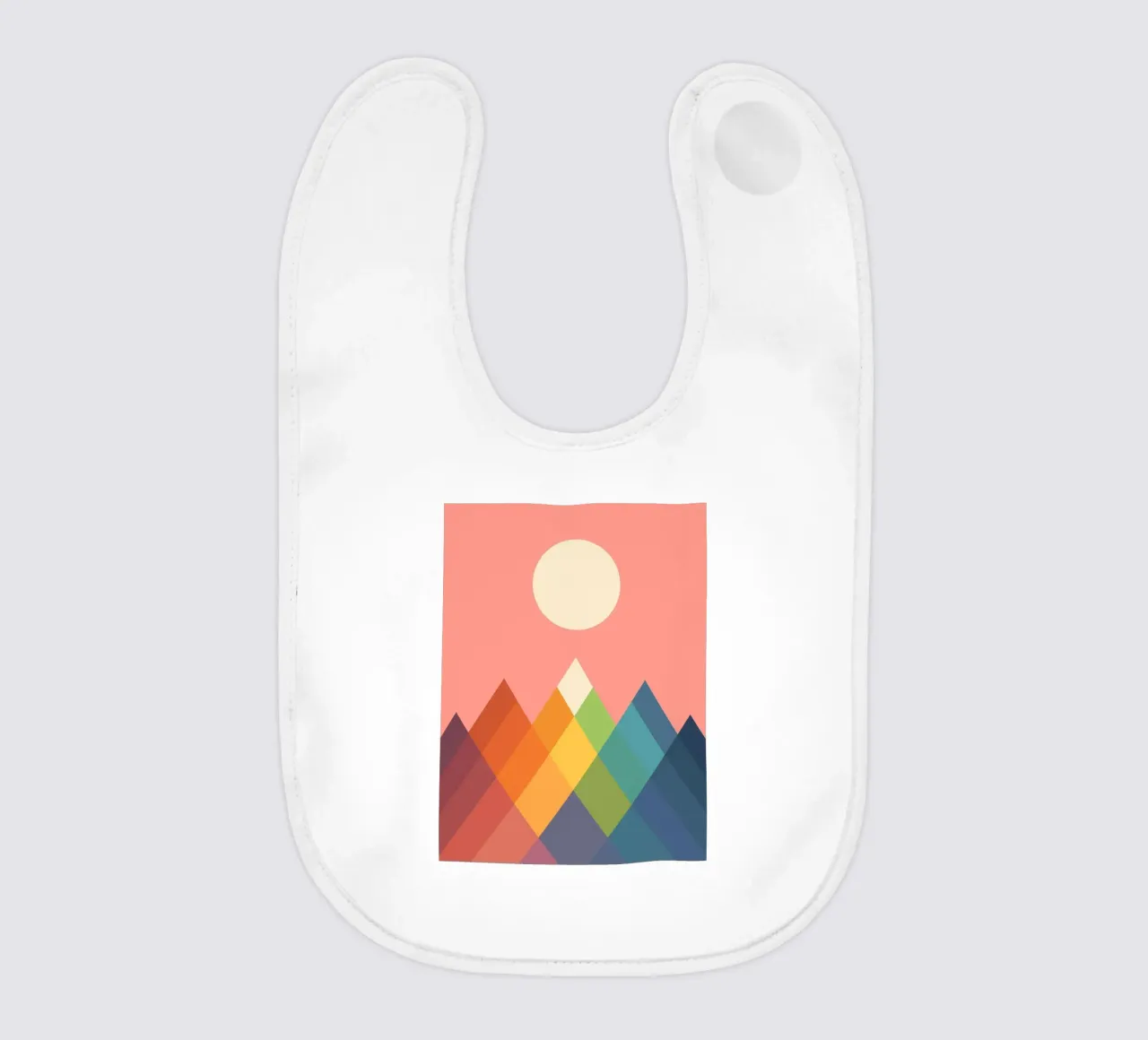 Rainbow Peak bavaglino da Alana Gallerie