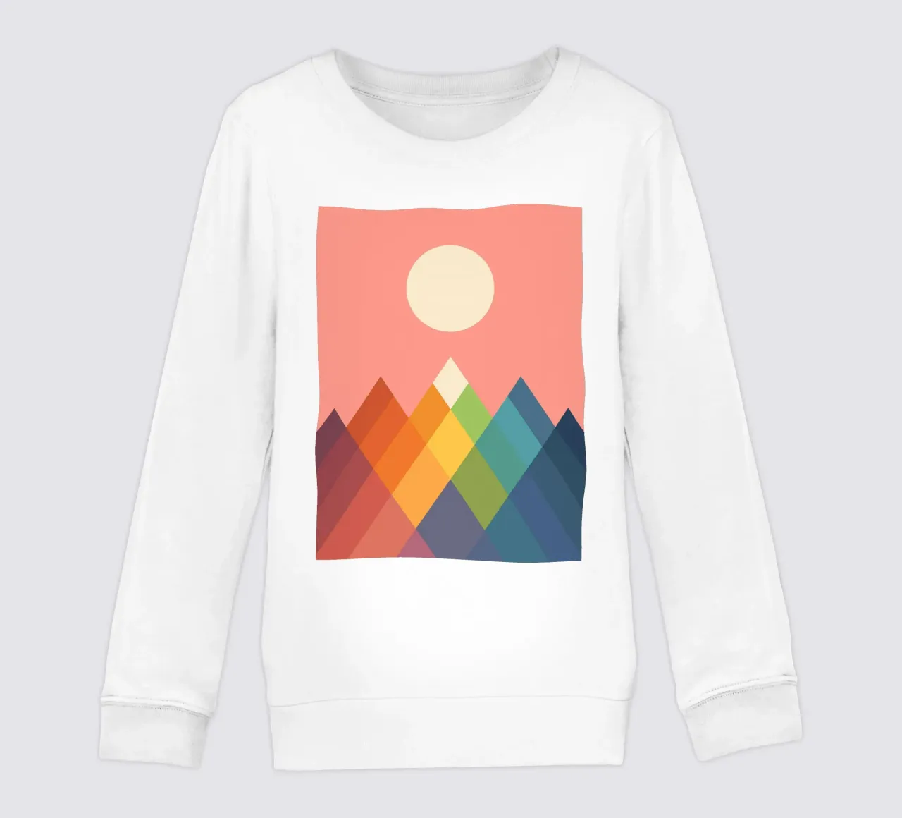 Rainbow Peak felpa bambino da Alana Gallerie
