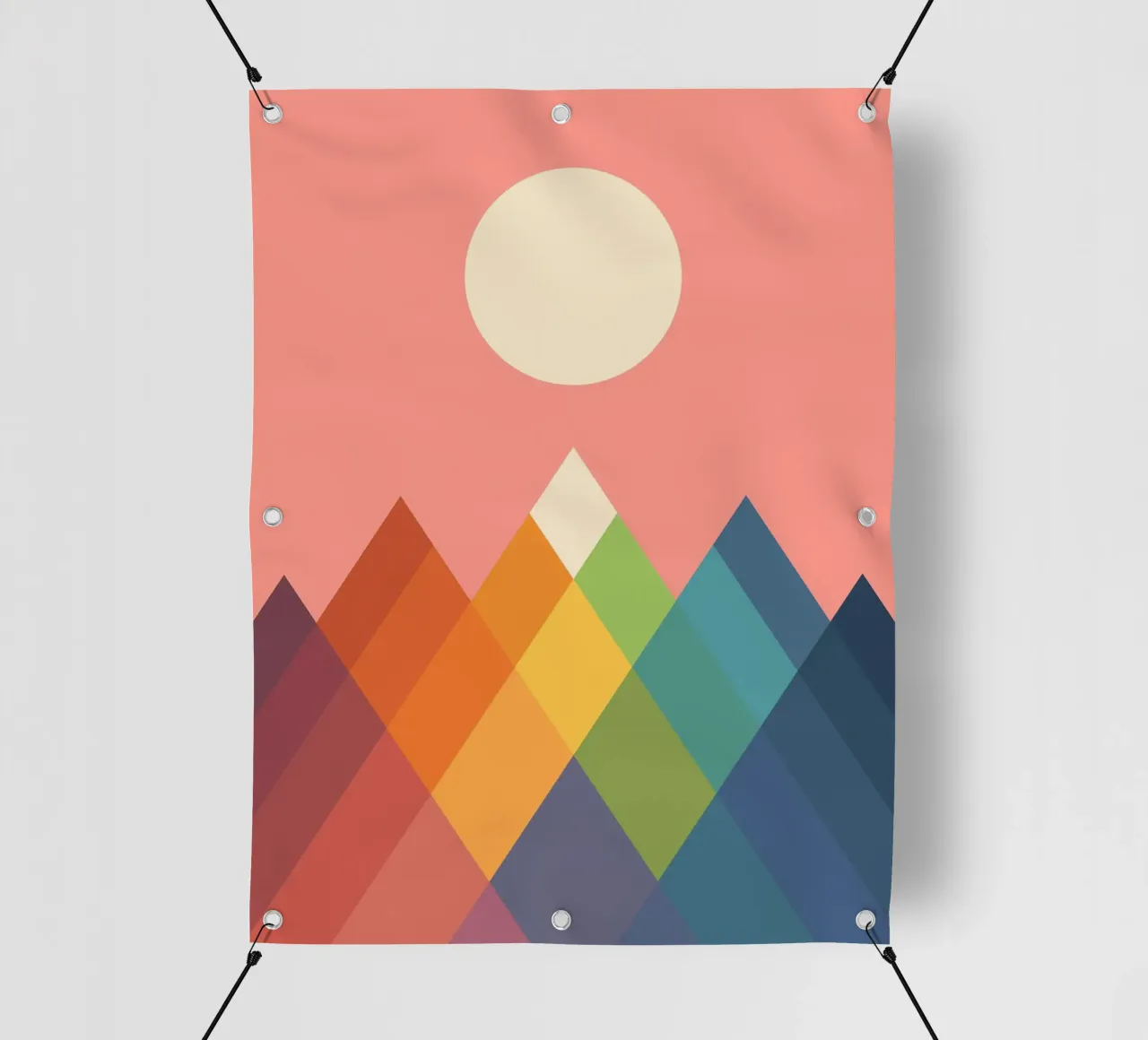 Rainbow Peak telo in pvc da Alana Gallerie