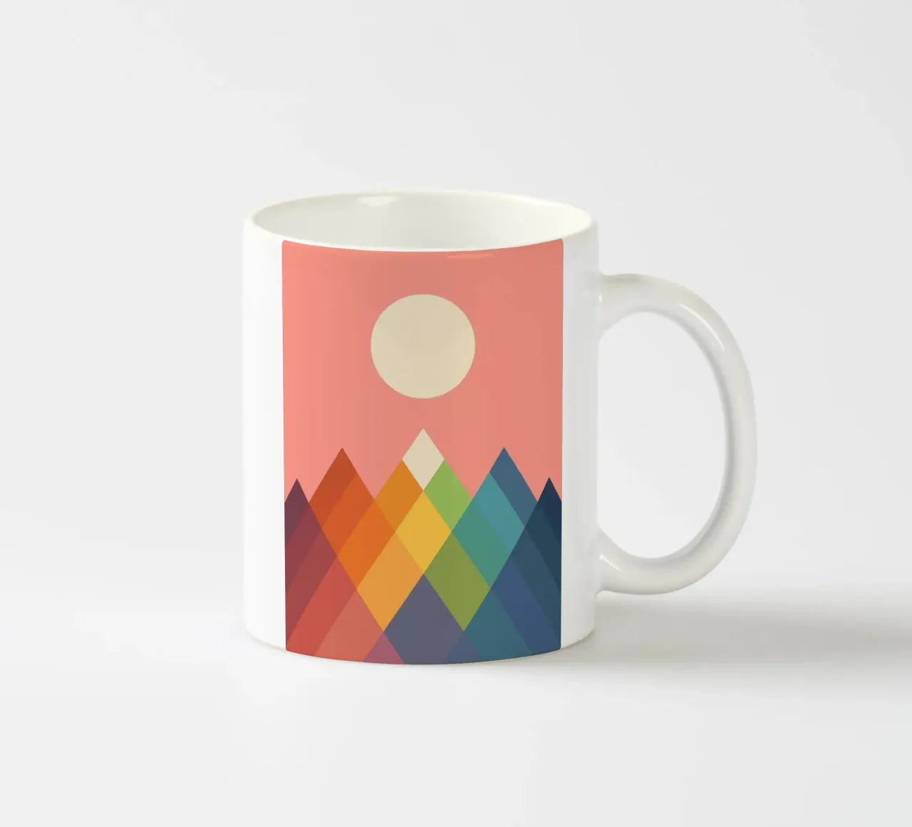 Rainbow Peak mug en céramique de Alana Gallerie