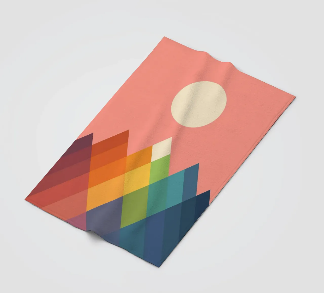 Rainbow Peak coperta in pile da Alana Gallerie