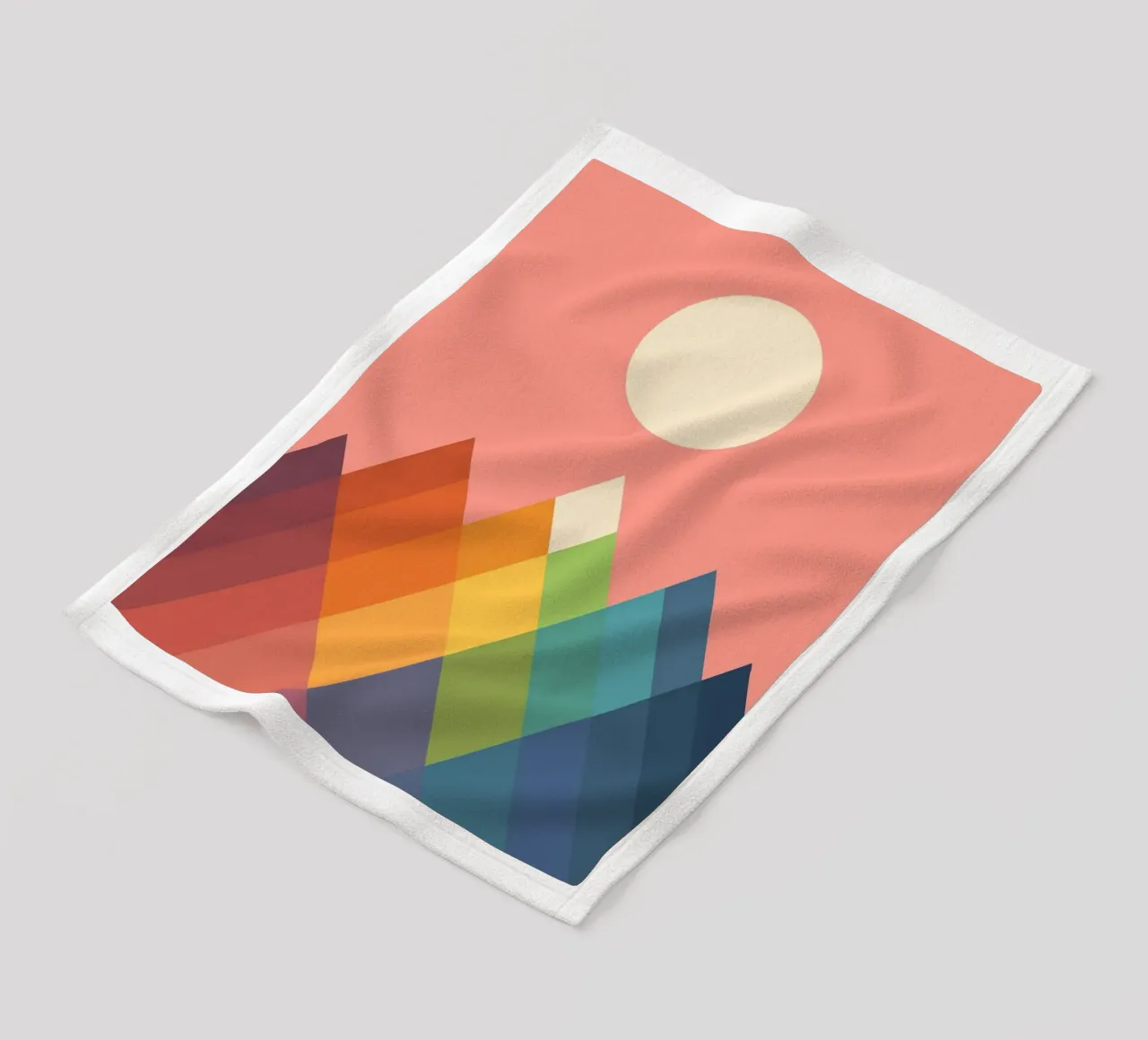 Rainbow Peak coperta in pile da Alana Gallerie