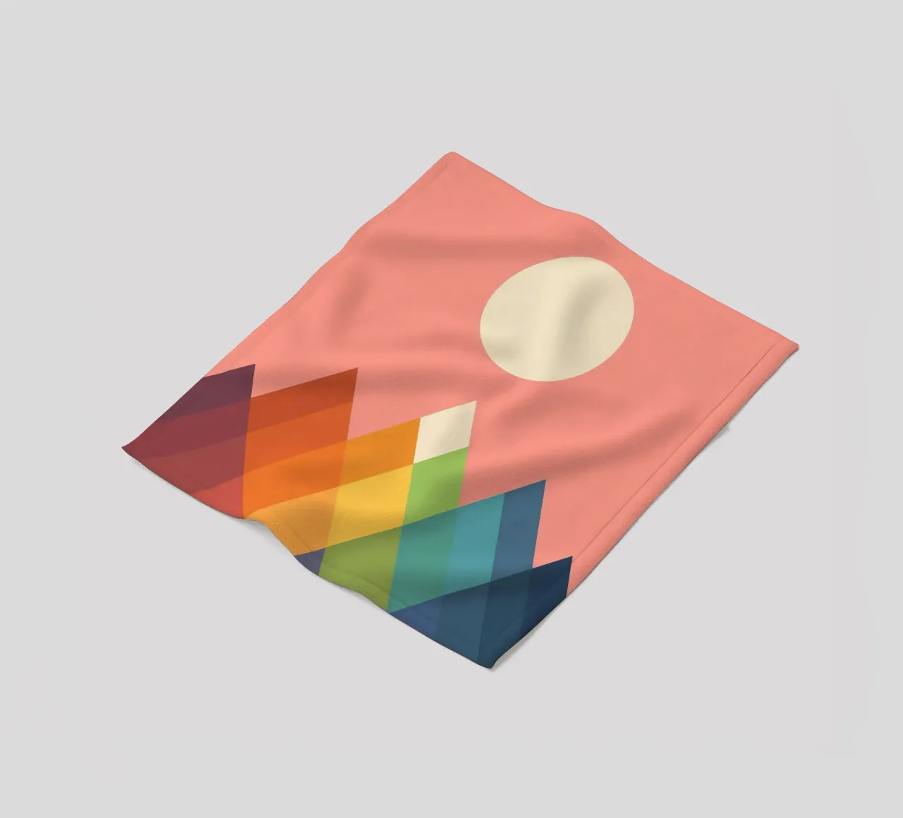 Rainbow Peak coperta in pile da Alana Gallerie