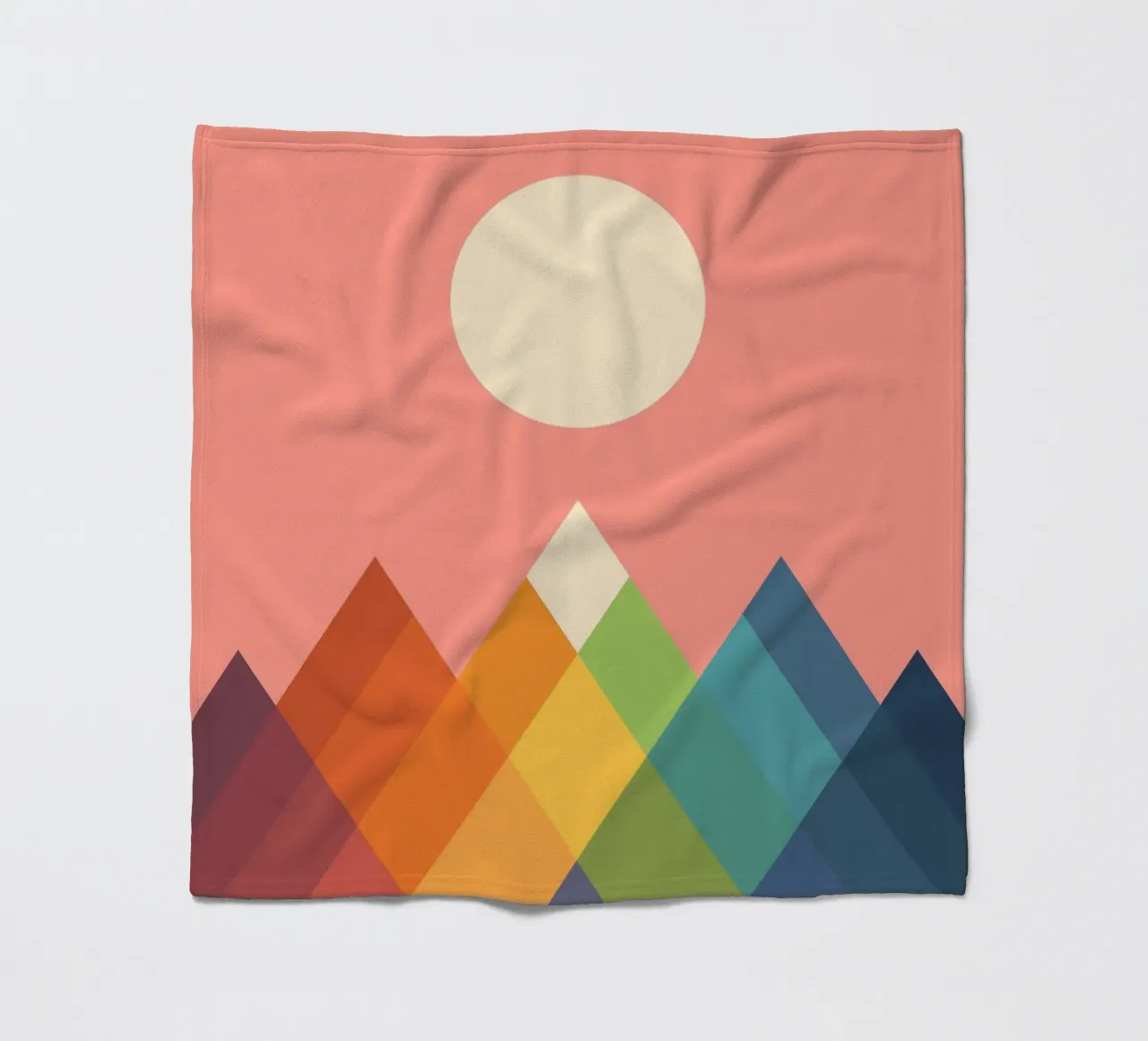 Rainbow Peak coperta in pile da Alana Gallerie