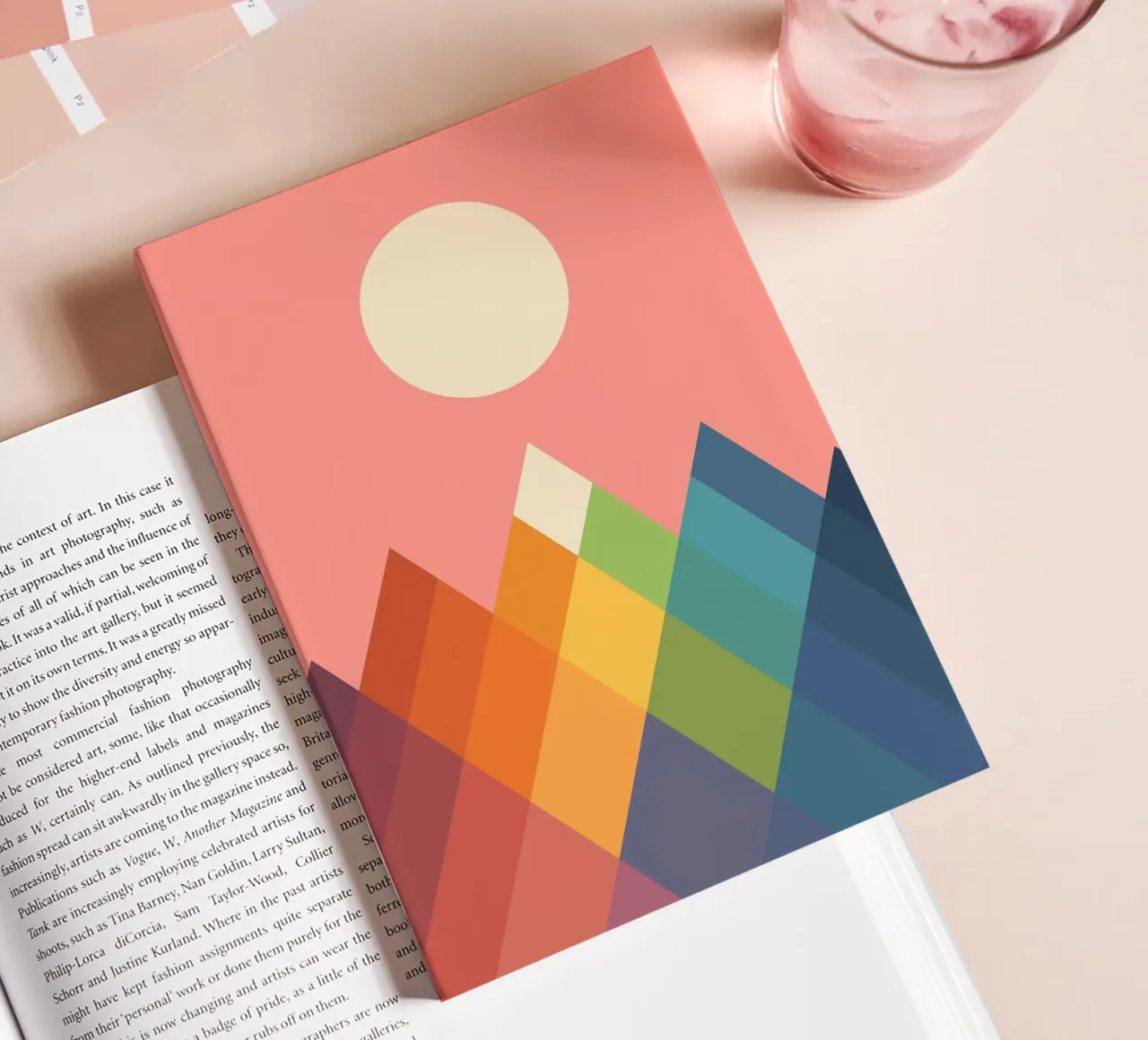 Rainbow Peak notebook by Alana Gallerie