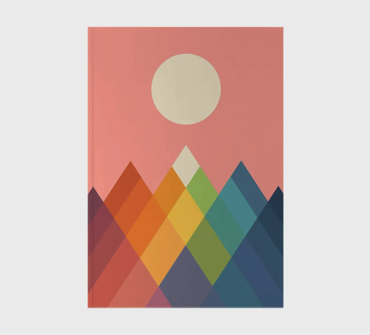 Rainbow Peak notebook by Alana Gallerie