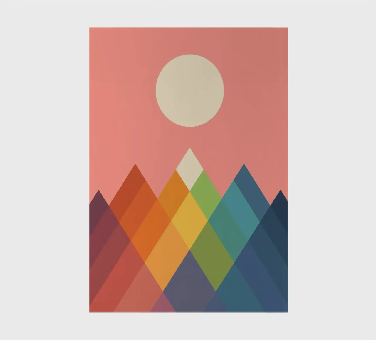 Rainbow Peak notitieboek van Alana Gallerie