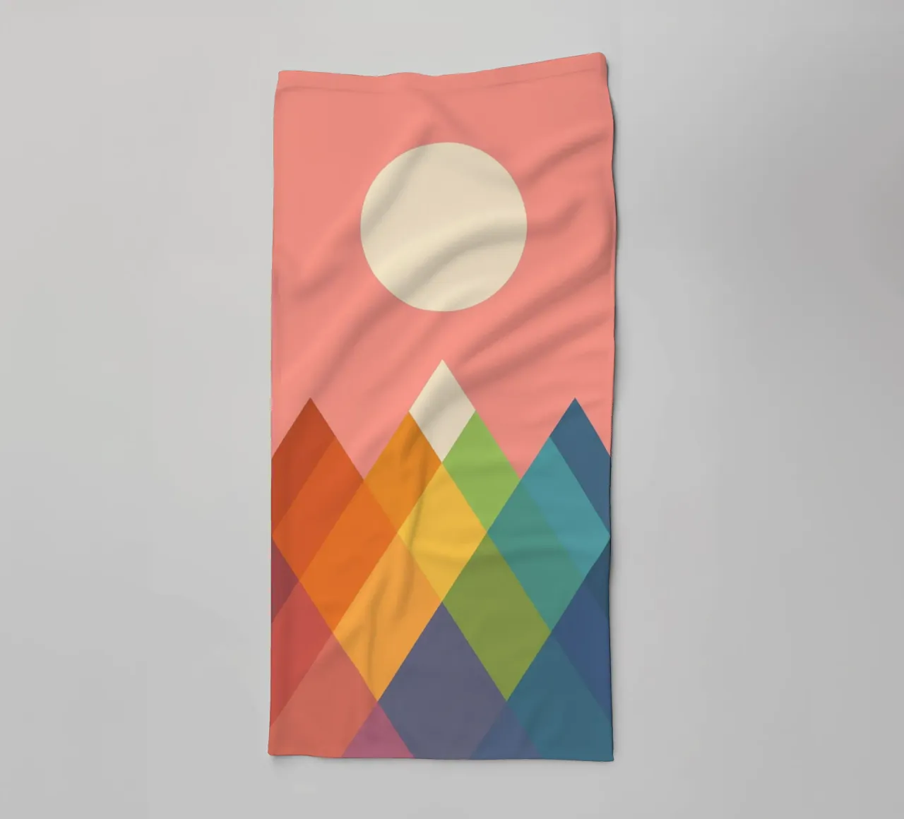 Rainbow Peak asciugamano da bagno da Alana Gallerie