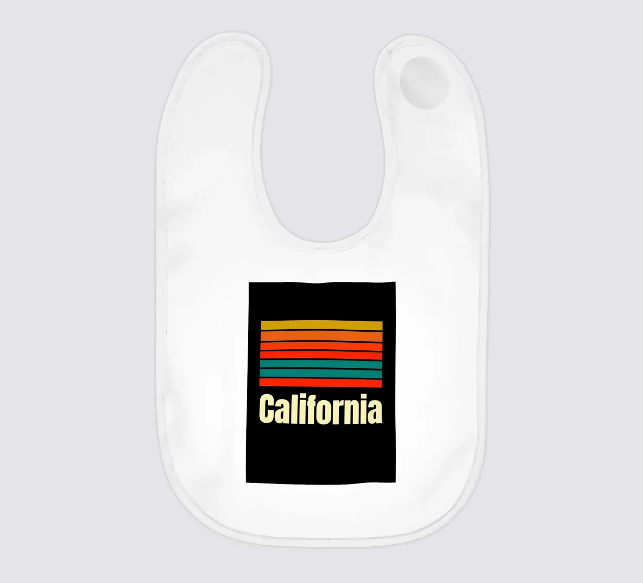 California Retro Stripes bavaglino da 🥝 KIWI STORE