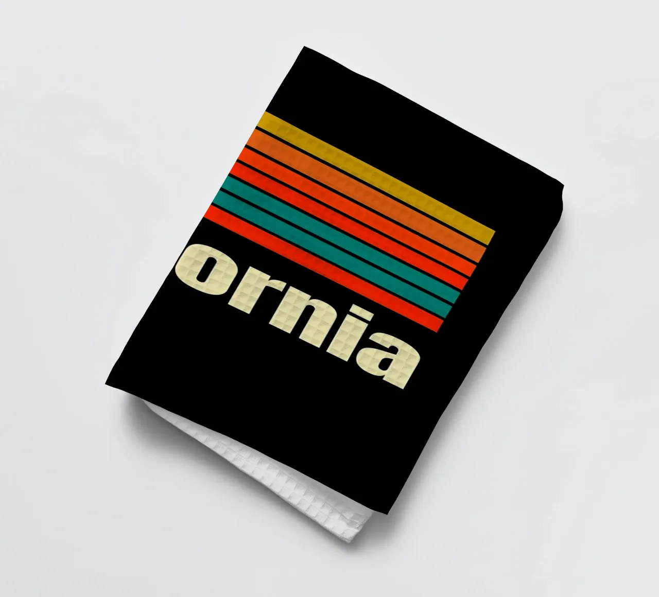 California Retro Stripes canovaccio da cucina da 🥝 KIWI STORE