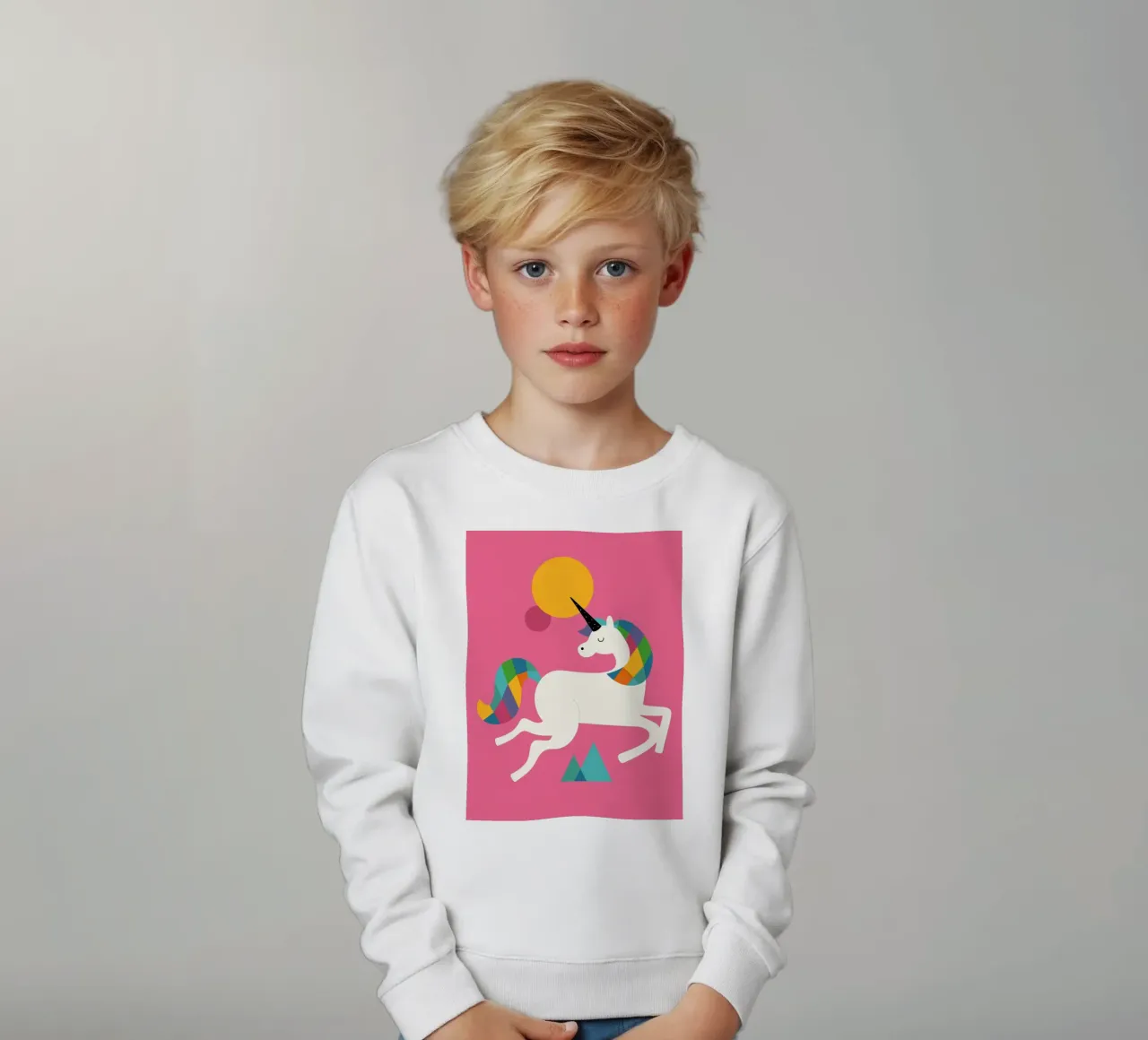To Be A Unicorn felpa bambino da Todeo gallerie