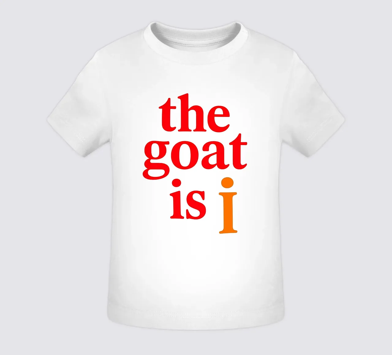 THE GOAT IS I maglietta neonato da Vintage Van Gogh