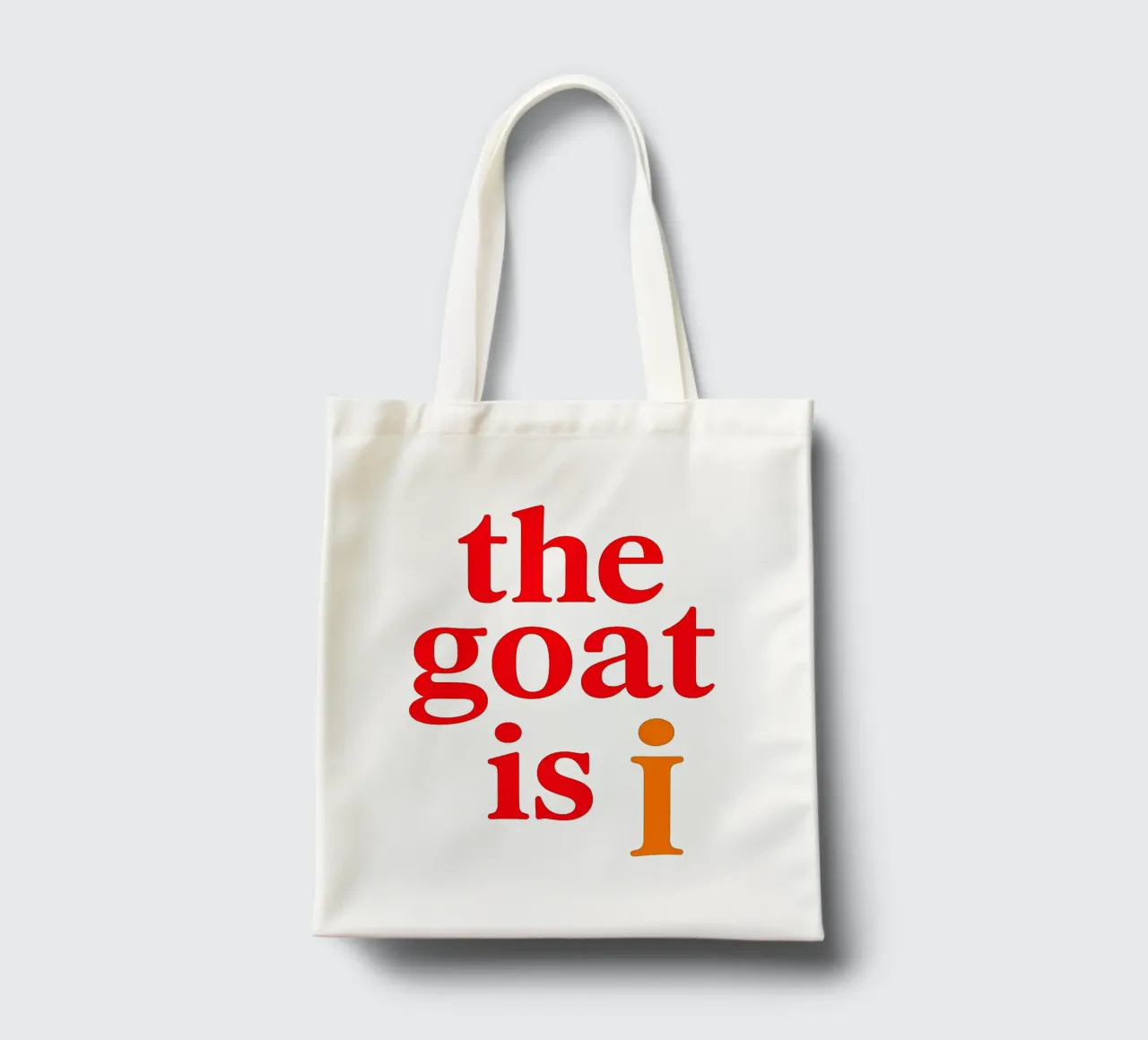 THE GOAT IS I borsa in juta da Vintage Van Gogh