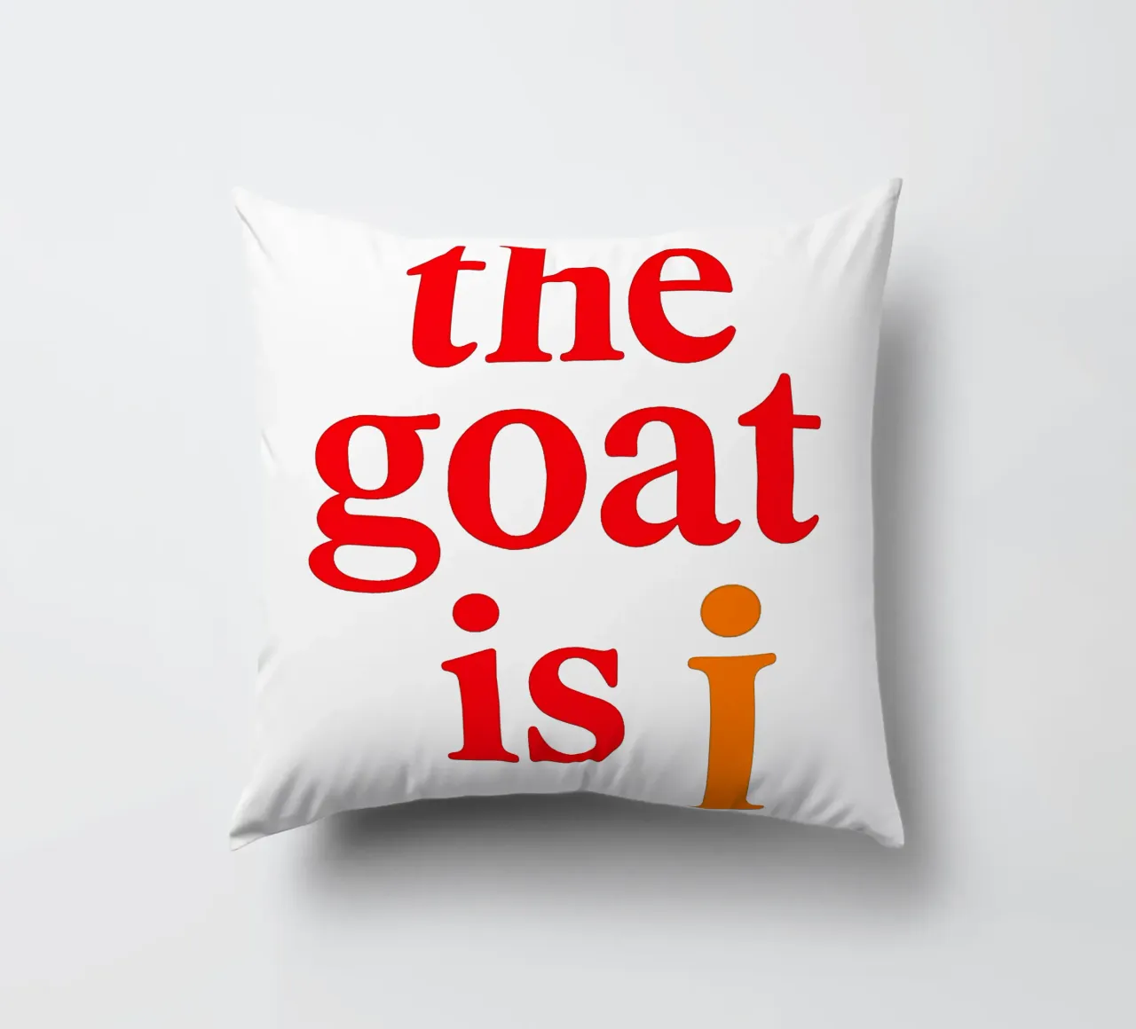 THE GOAT IS I cuscino da Vintage Van Gogh