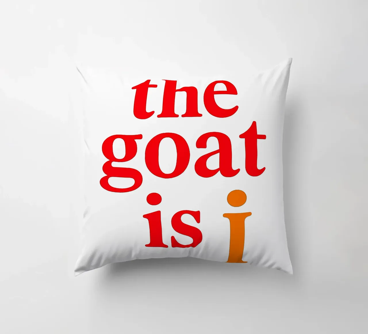 THE GOAT IS I cuscino da Vintage Van Gogh