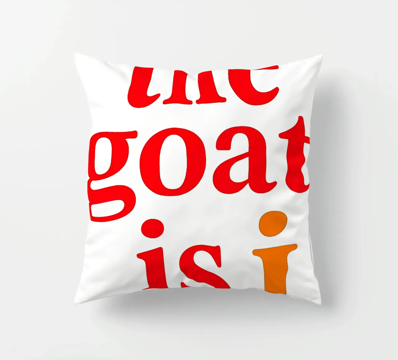 THE GOAT IS I cuscino da Vintage Van Gogh