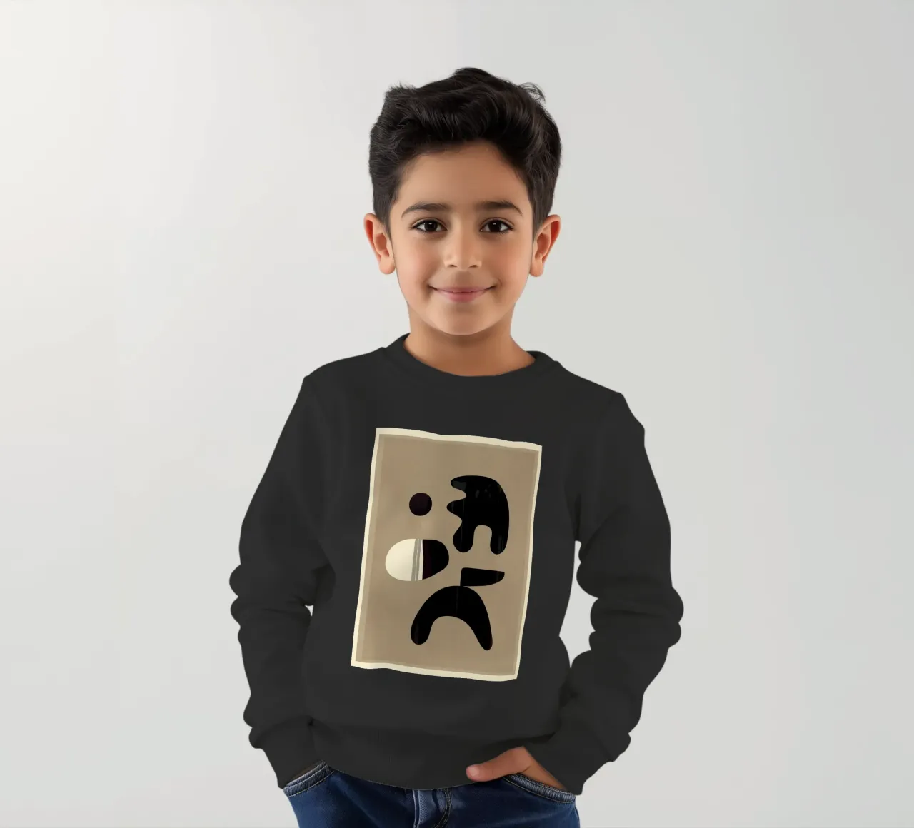 Shape Movement Geometry 1 felpa bambino da cityart