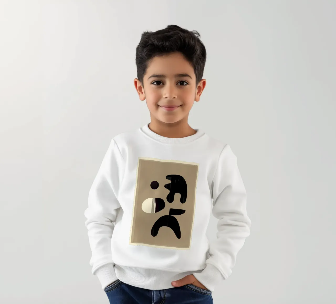 Shape Movement Geometry 1 felpa bambino da cityart