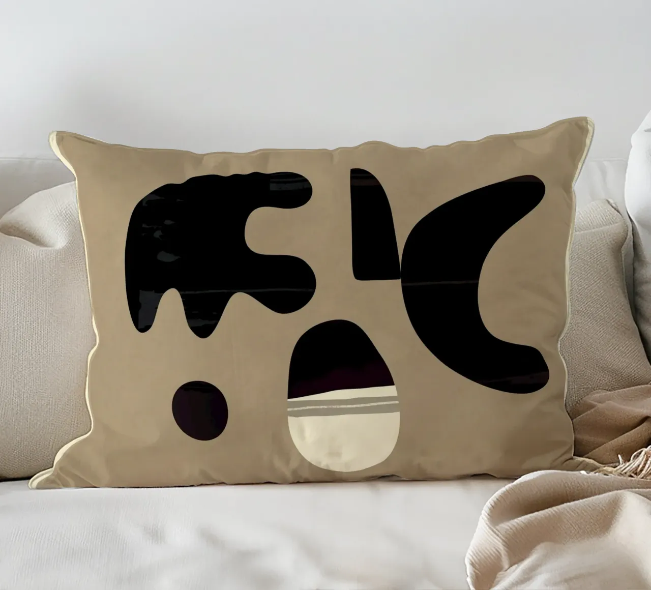 Shape Movement Geometry 1 Kissen von cityart