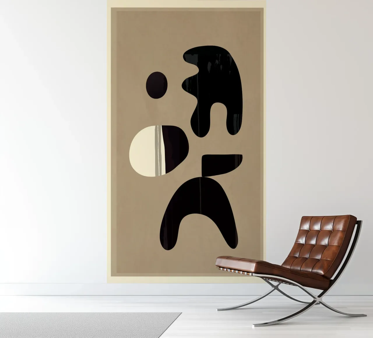 Shape Movement Geometry 1 fotobehang van cityart