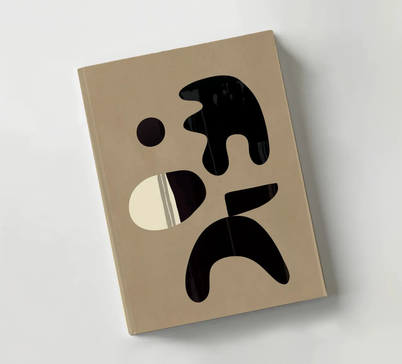 Shape Movement Geometry 1 notebook by cityart