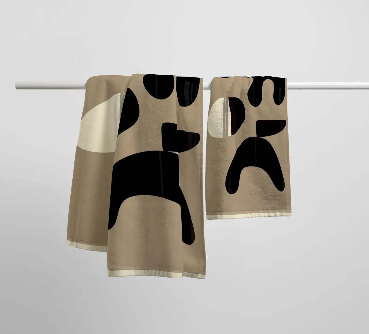 Shape Movement Geometry 1 asciugamano da bagno da cityart