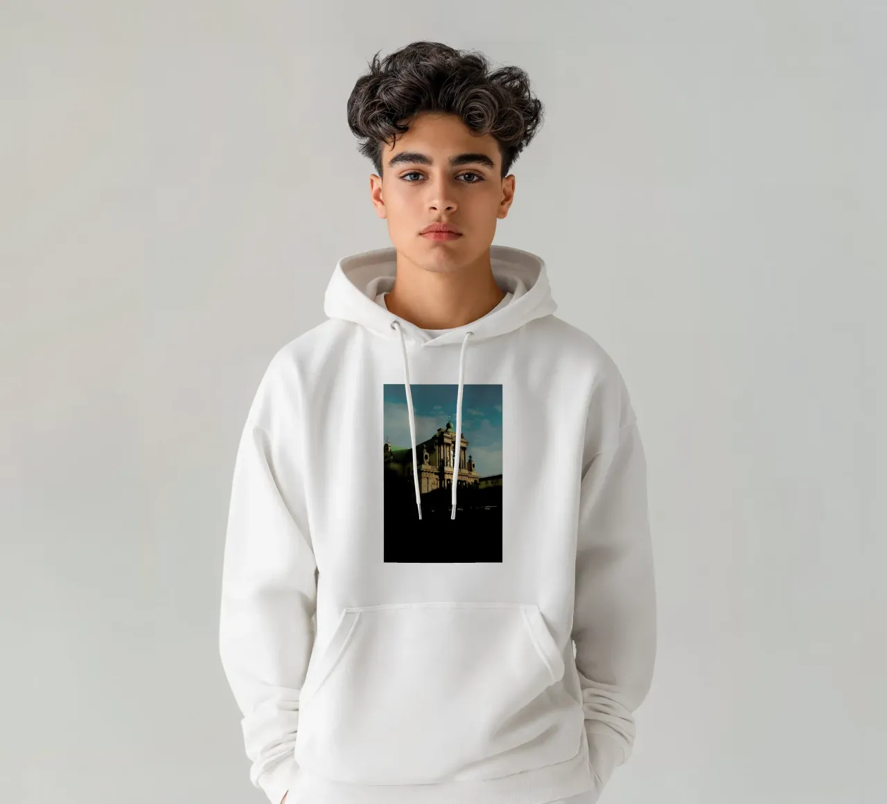 Architecture By Sundown felpa con cappuccio da Sebastian Hilgetag