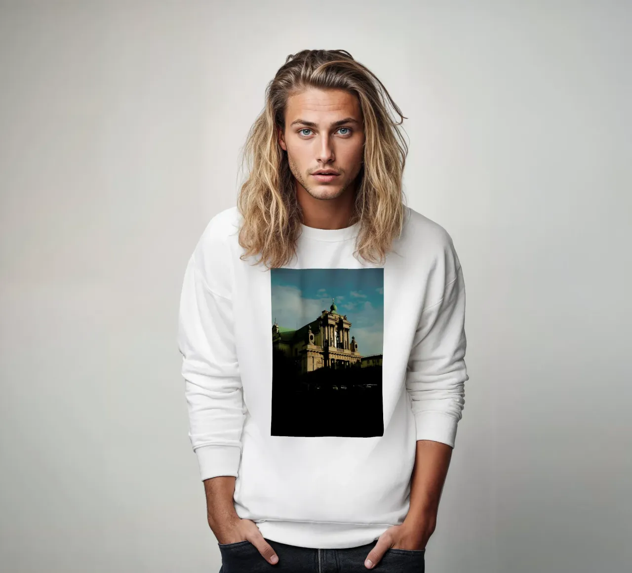 Architecture By Sundown Sweatshirt von Sebastian Hilgetag