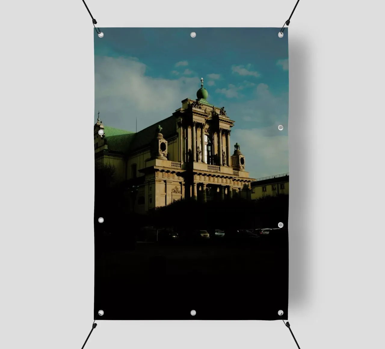 Architecture By Sundown telo in pvc da Sebastian Hilgetag