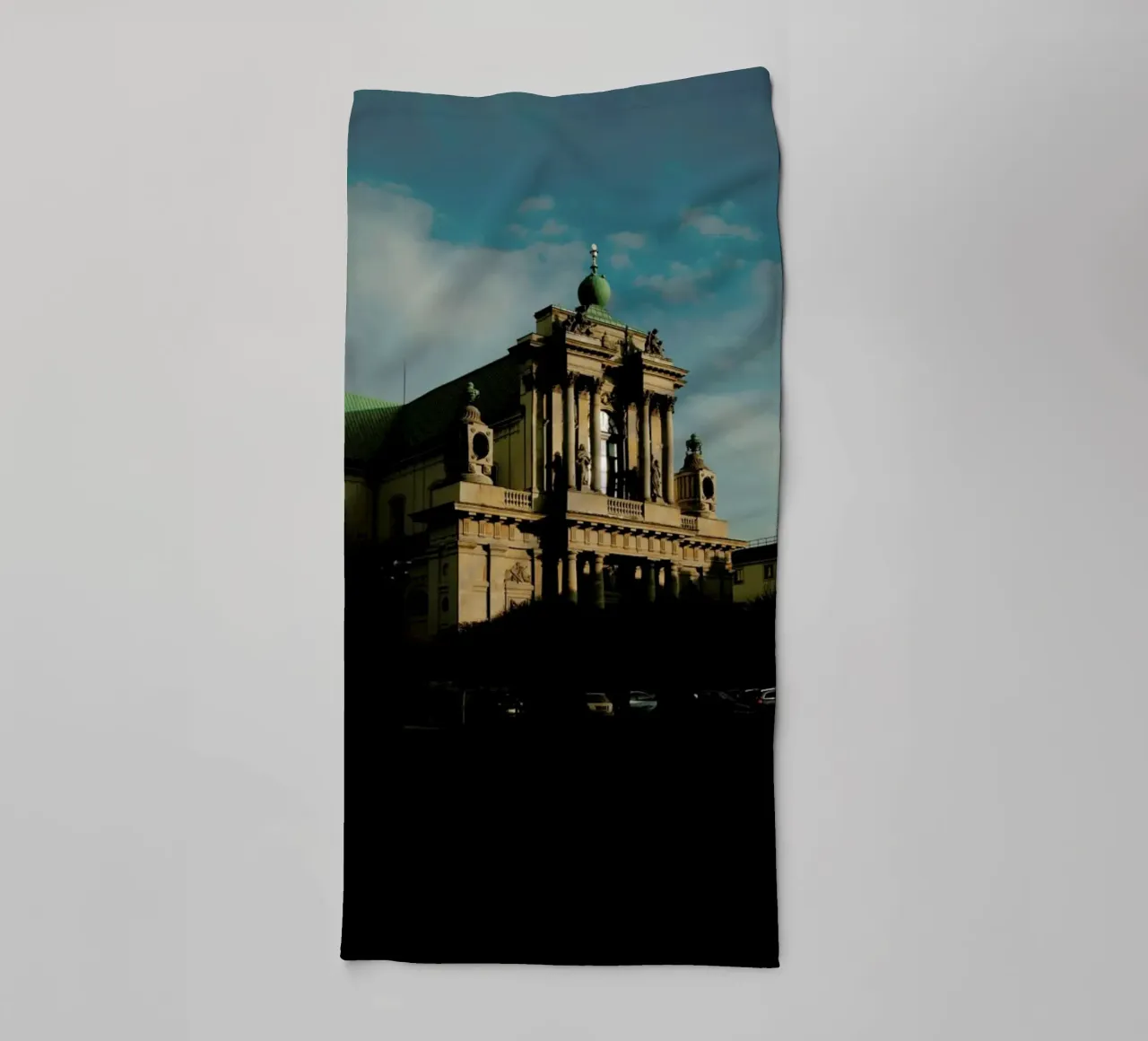 Architecture By Sundown asciugamano da bagno da Sebastian Hilgetag