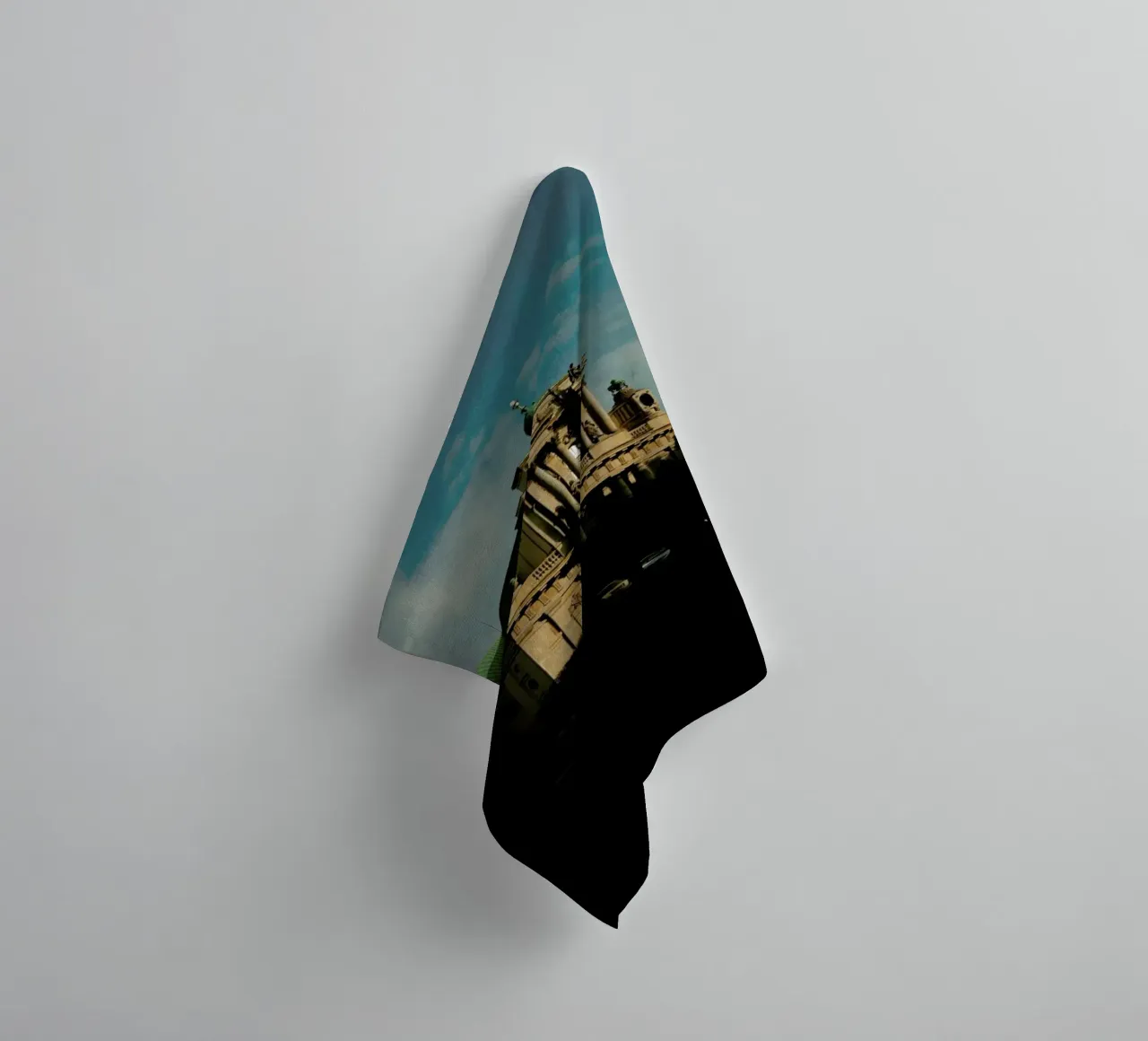 Architecture By Sundown asciugamano da bagno da Sebastian Hilgetag