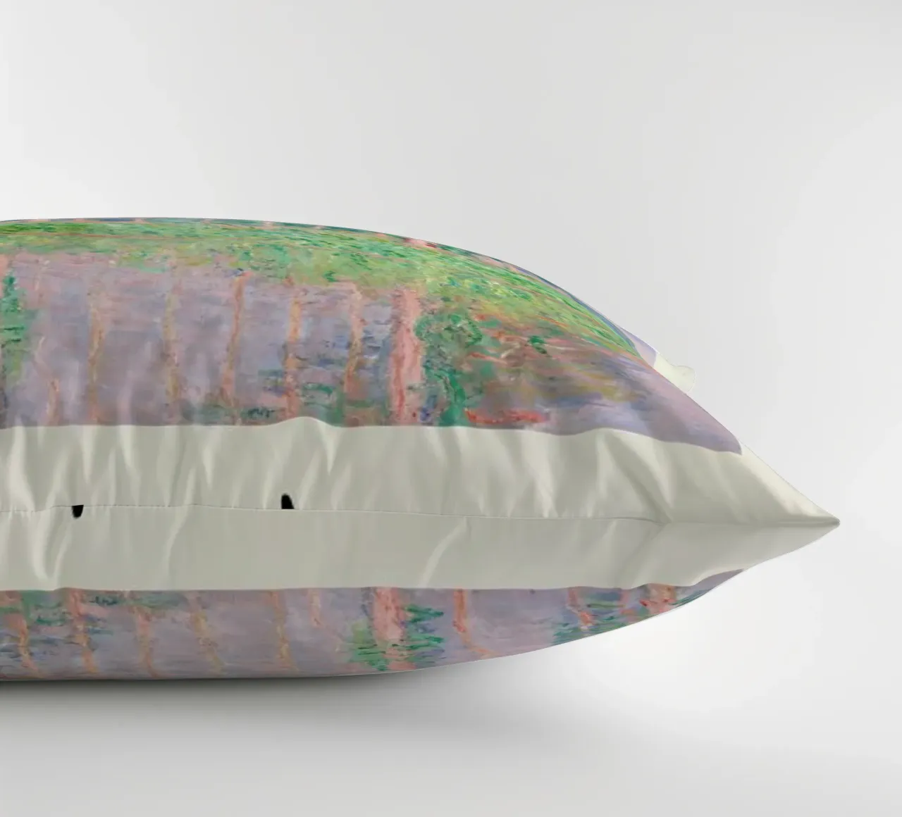 Monet – Signed Poplars cuscino da Vintage by JUNIQE