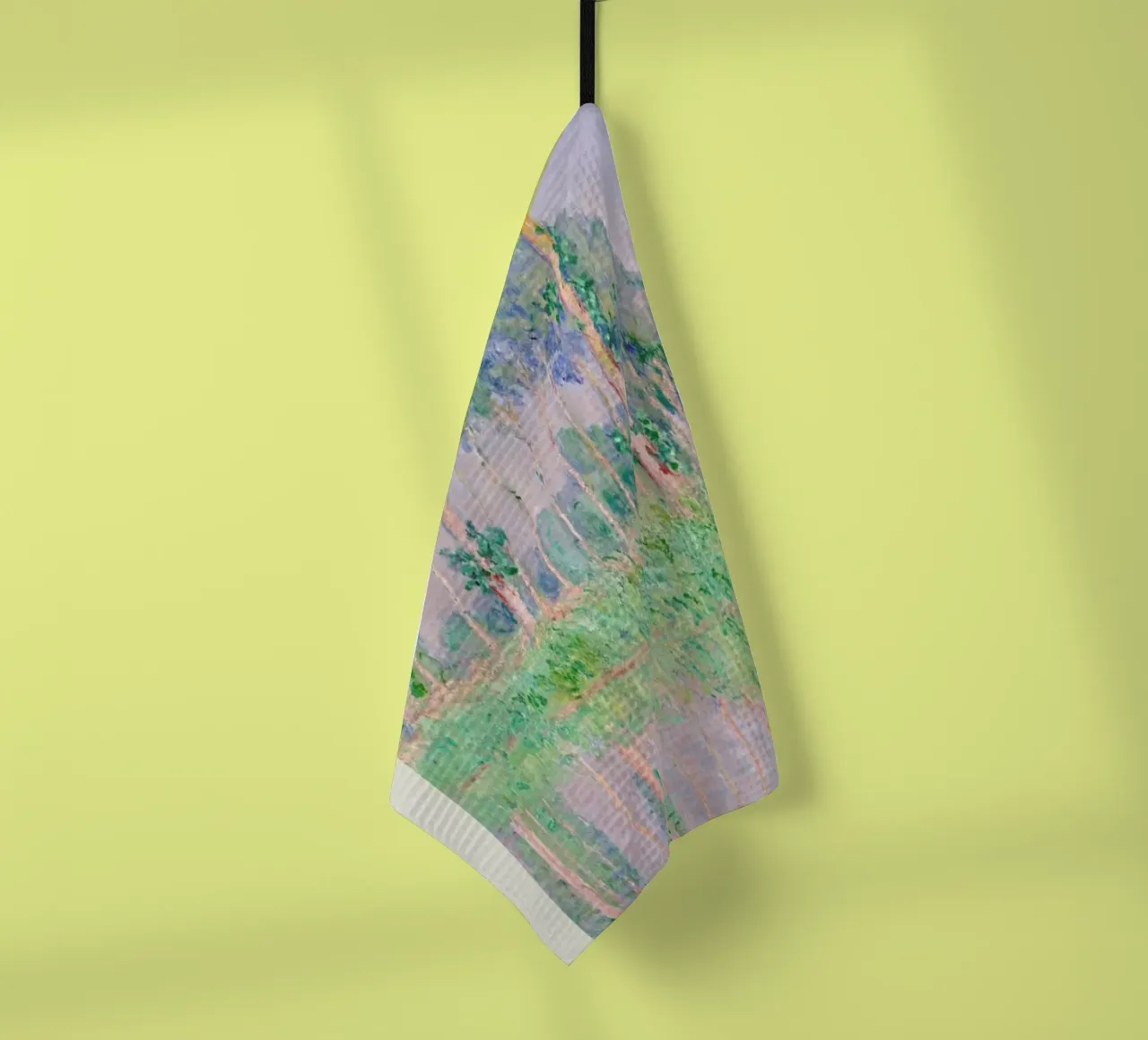 Monet – Signed Poplars canovaccio da cucina da Vintage by JUNIQE