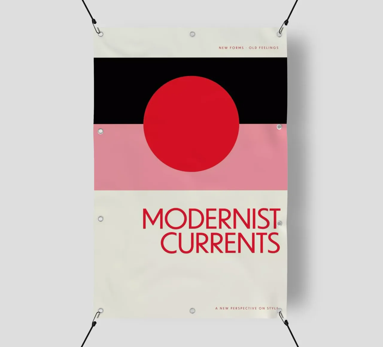 Modernist Currents 12 telo in pvc da Studio One