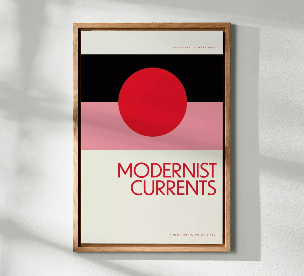 Modernist Currents 12 Leinwand von Studio One