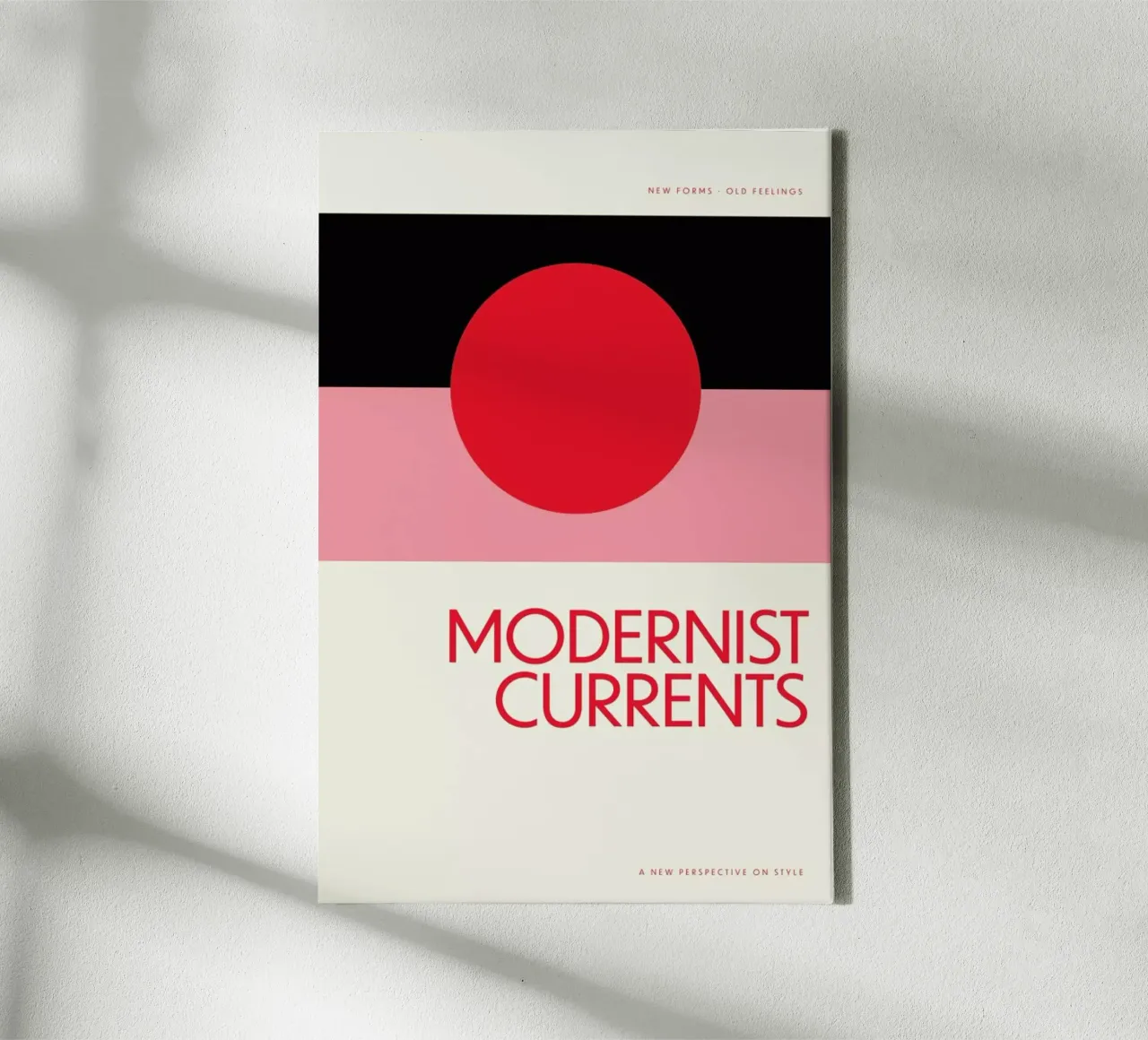 Modernist Currents 12 Leinwand von Studio One