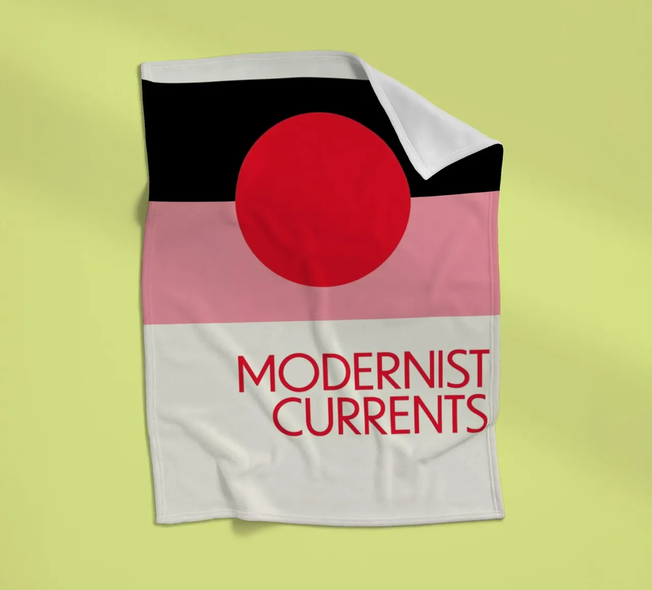 Modernist Currents 12 coperta in pile da Studio One
