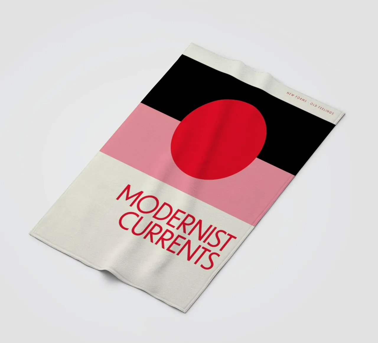 Modernist Currents 12 coperta in pile da Studio One