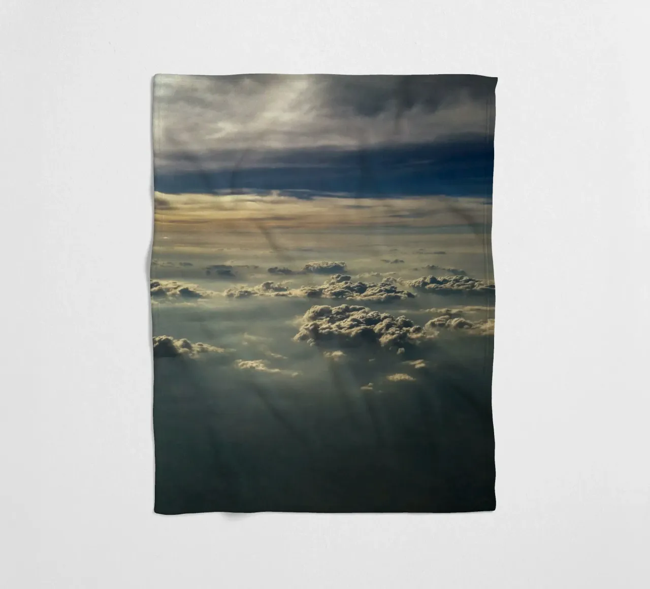 licht en schaduwen wolkenlandschap fleecedeken van home of clouds