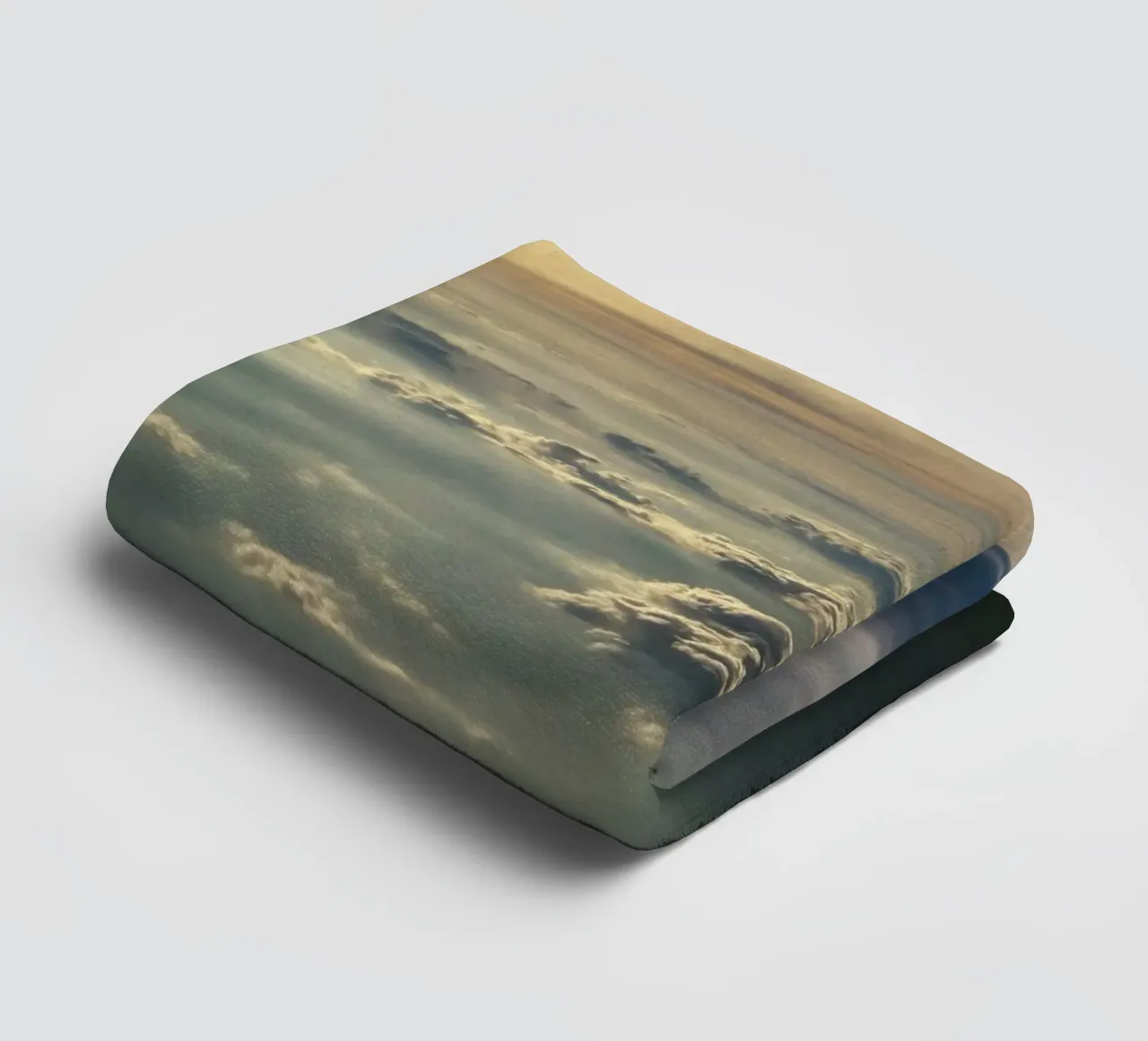light and shadows cloudscape towel by home of clouds